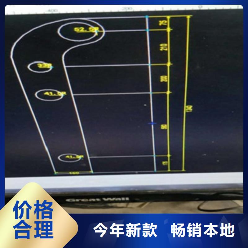 景观桥梁护栏201不锈钢复合管支持大批量采购