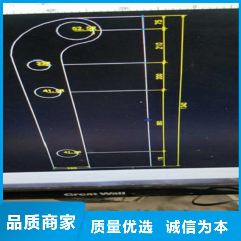 【防撞桥梁栏杆304不锈钢复合管厂家】