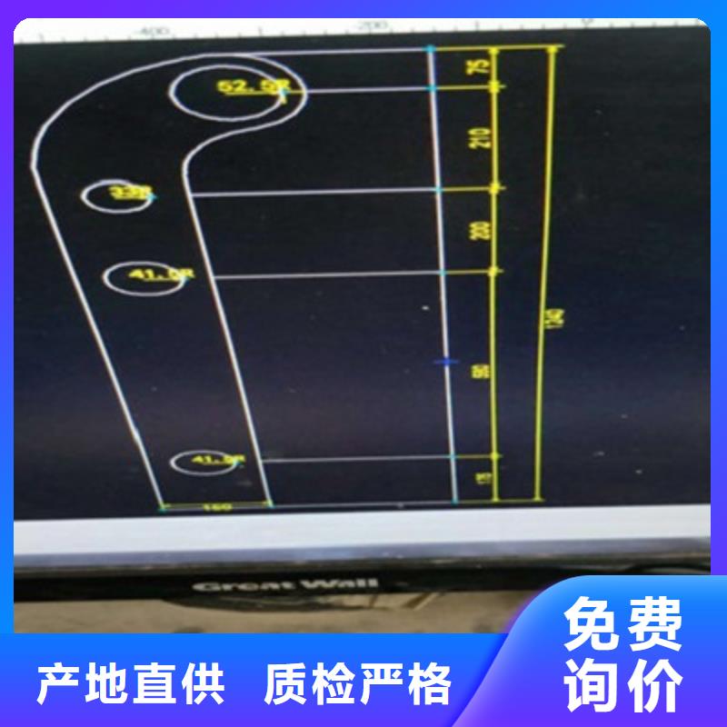 防撞桥梁栏杆304不锈钢复合管优质材料厂家直销