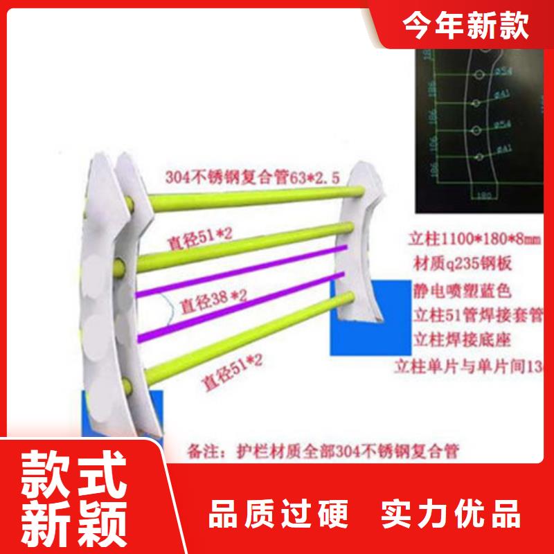 不锈钢复合管不锈钢护栏立柱保障产品质量