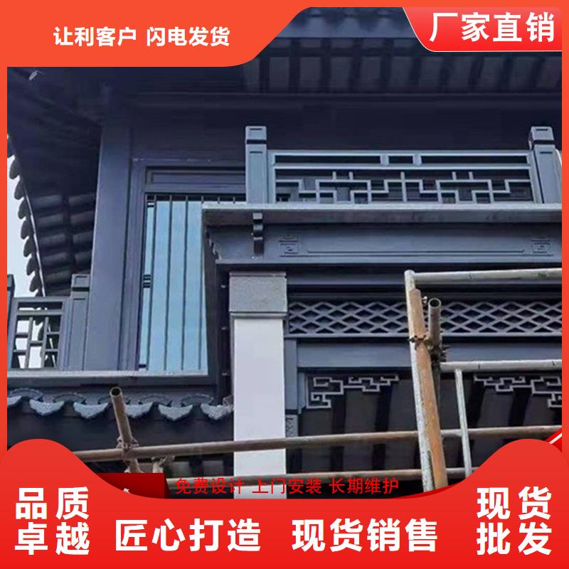 古建铝替木钢结构连廊定制