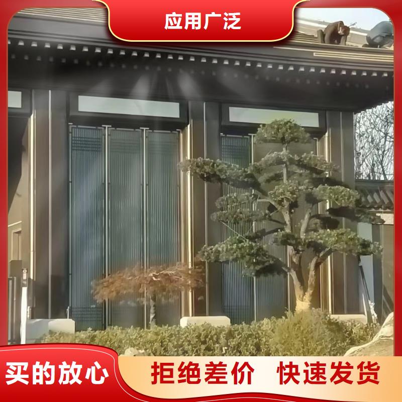 铝代木古建六角亭施工