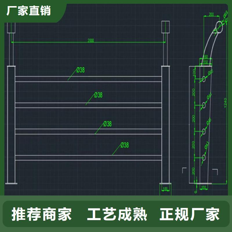 复合管桥梁护栏可做拉丝厂家交货及时