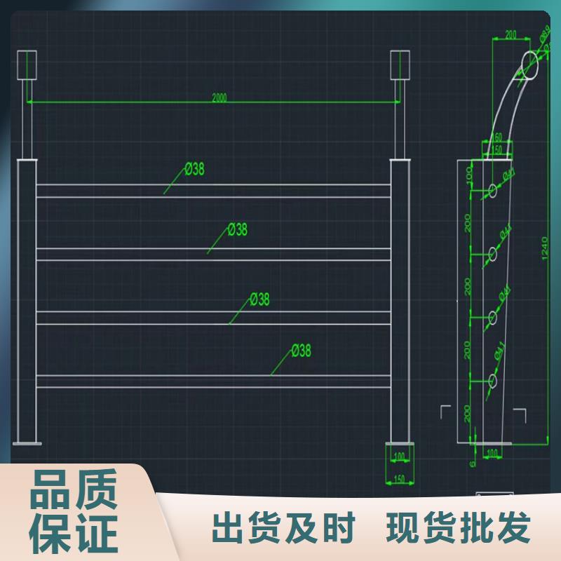 氟碳漆桥梁防撞护栏厂家直销无中间商