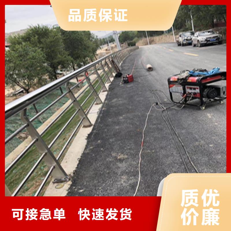 蓝色钢板道路护栏立柱生产工艺成熟