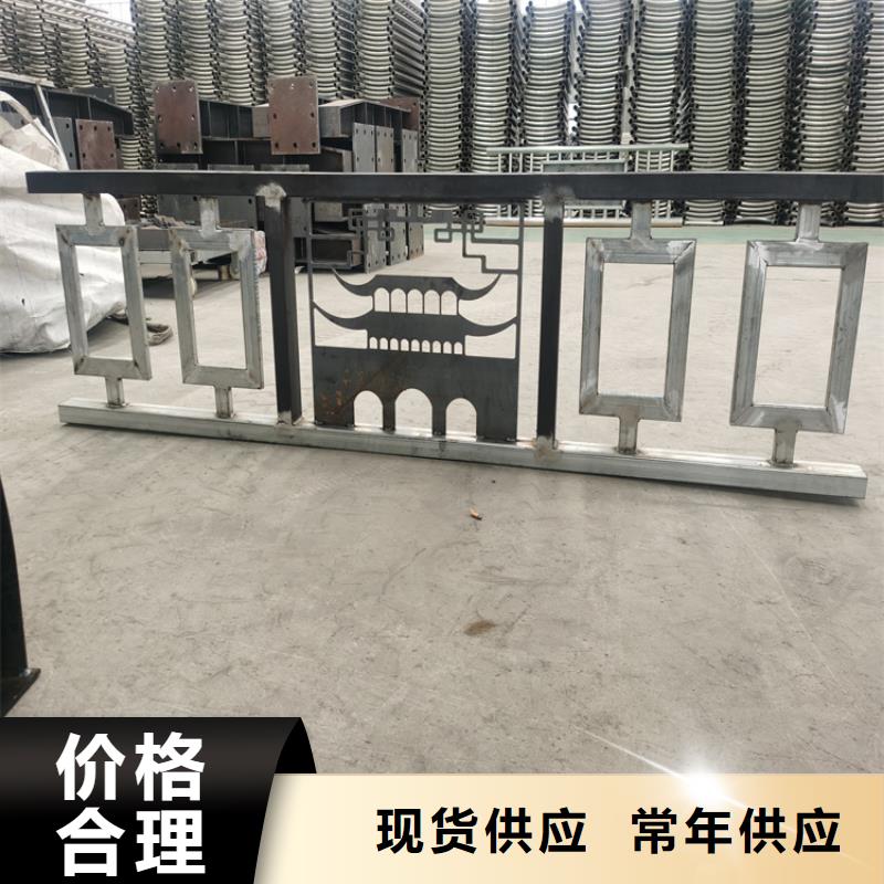 陕西生产矩形管桥梁防撞栏杆展鸿护栏源头厂家