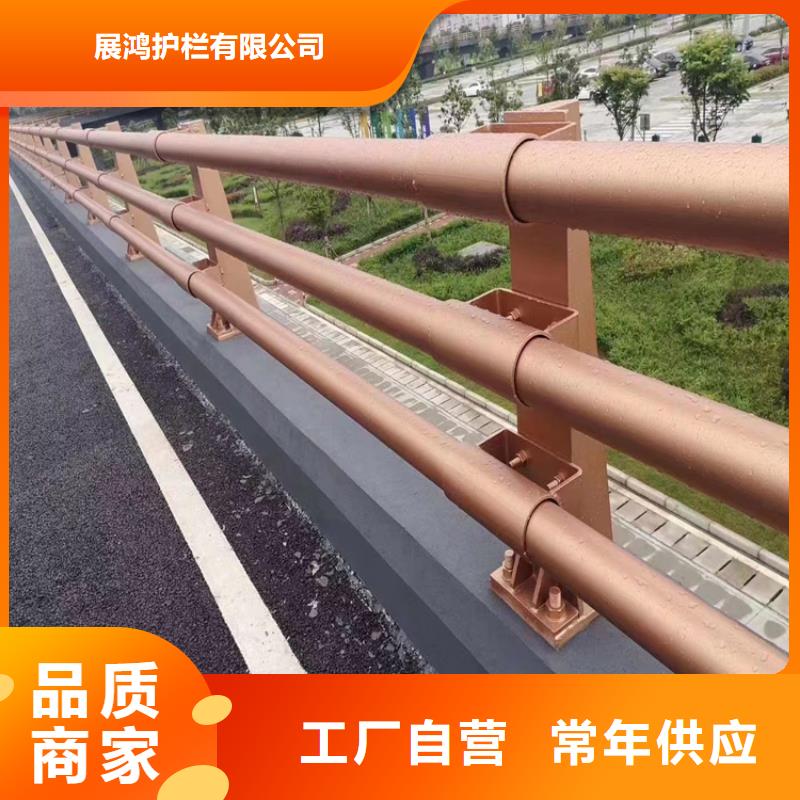 黑龙江省优选展鸿  静电喷塑公路防撞护栏展鸿护栏厂家质量有保障