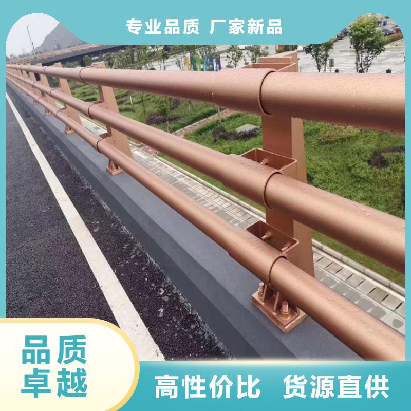 江西厂家直销直供展鸿矩形管桥梁防撞栏杆安装便捷