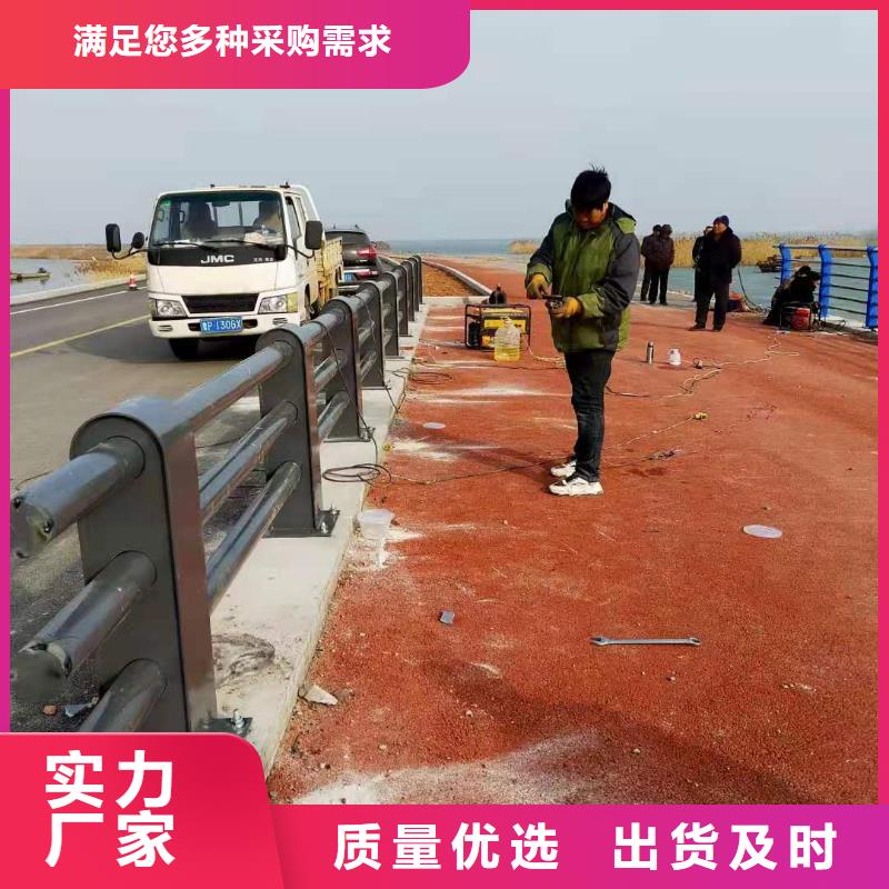 不锈钢护栏河道景观护栏厂家工艺层层把关