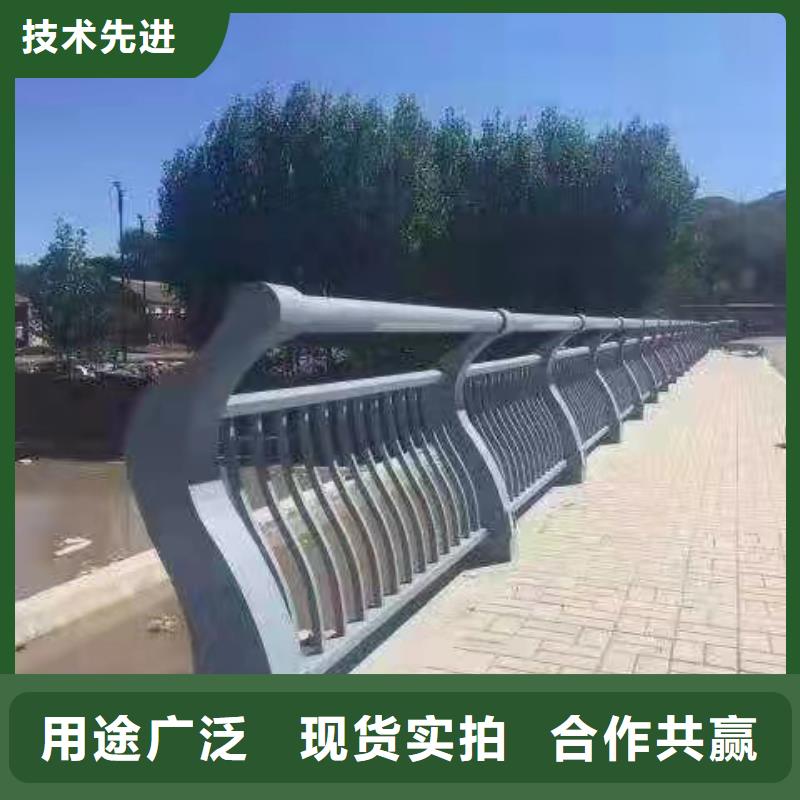 道路边护栏河道仿木栏杆金属桥梁护栏