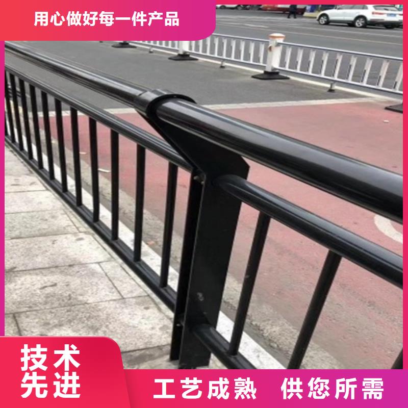 河道护栏栏杆河道栏杆护栏蓝色桥梁防撞护栏