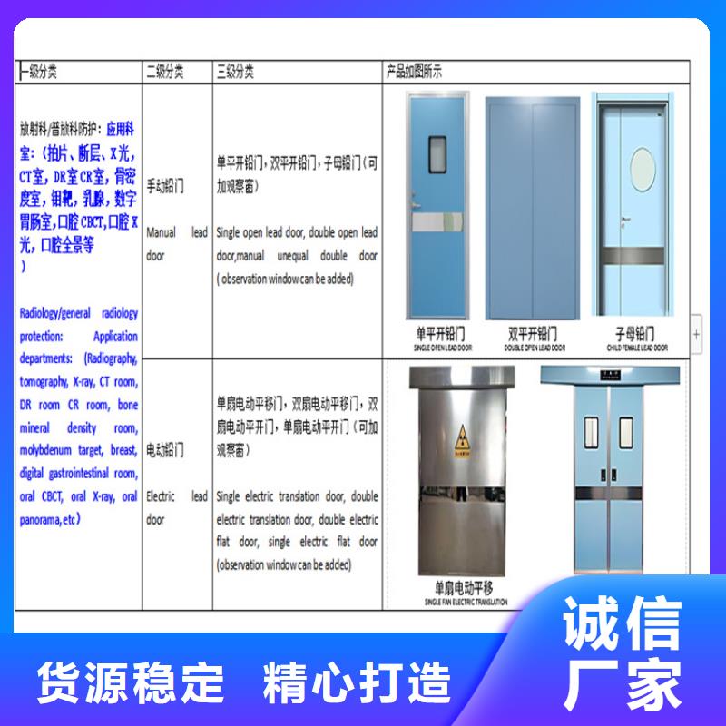 探伤室铅门品质可靠