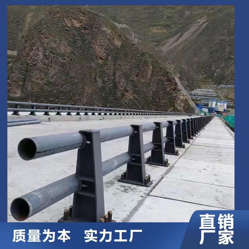 道路防撞护栏-钢板立柱专业完善售后