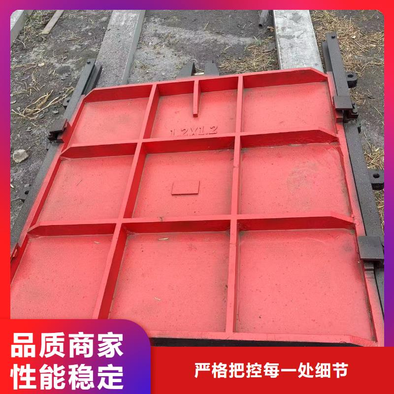 河道铸铁闸门-PZ机闸一体式铸铁闸门智能