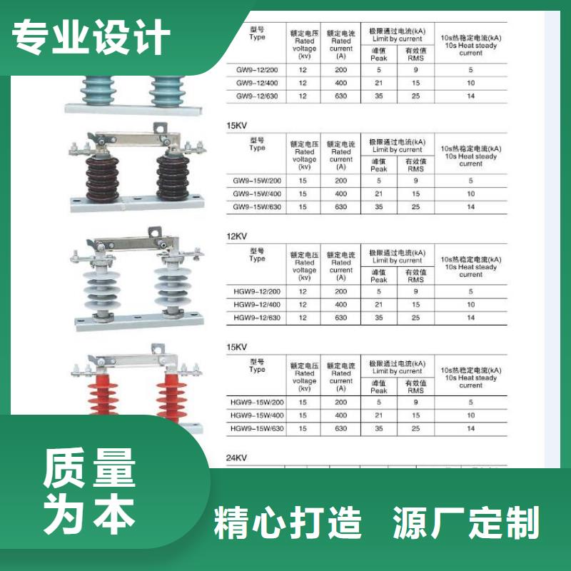 高压隔离开关【避雷器】当日价格