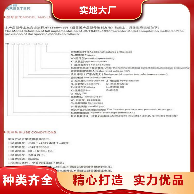 避雷器YH5CD-7.6/17【羿振电气】