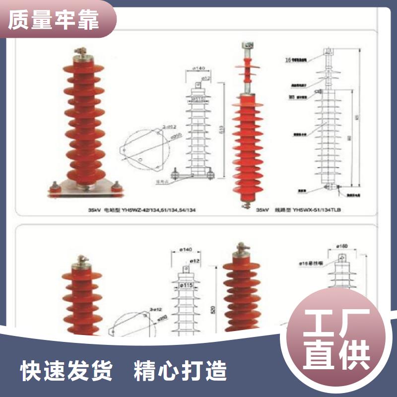 【羿振电气】避雷器YH10WX-100/248TD