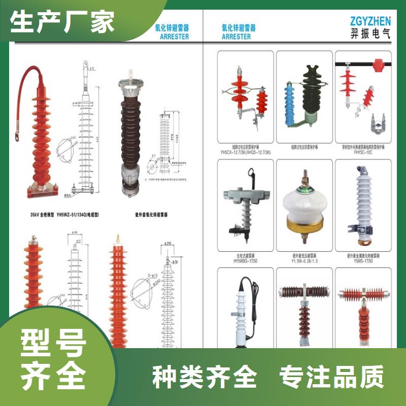 金属氧化物避雷器Y10W-108/281浙江羿振电气有限公司