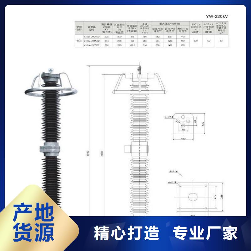 金属氧化物避雷器HY2.5W1-20/45