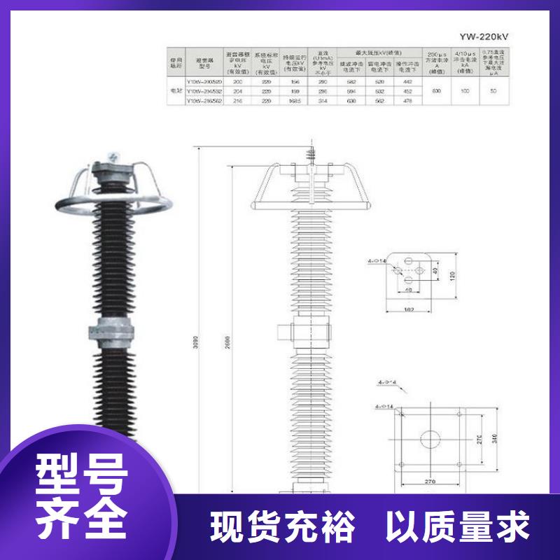 金属氧化物避雷器HYSWZ-17/45浙江羿振电气有限公司