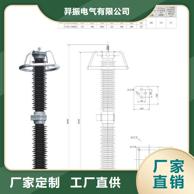 氧化锌避雷器Y10W-200/496生产厂家