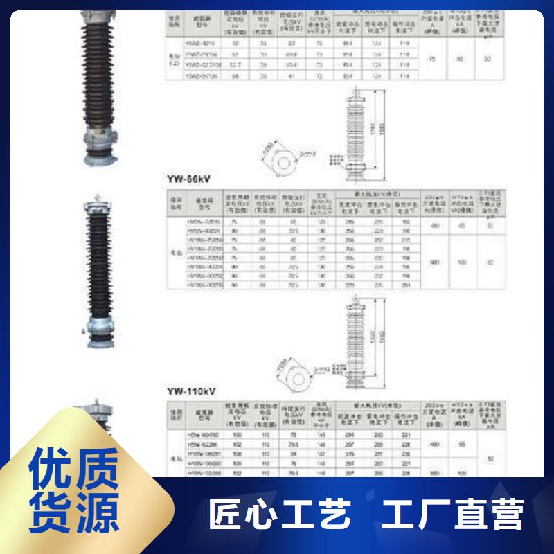 氧化锌避雷器Y10W-200/496生产厂家