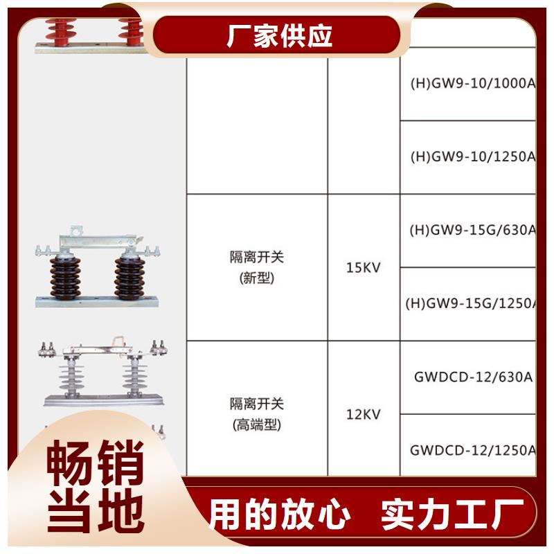 【羿振电气】高压隔离开关GW9-10/200A