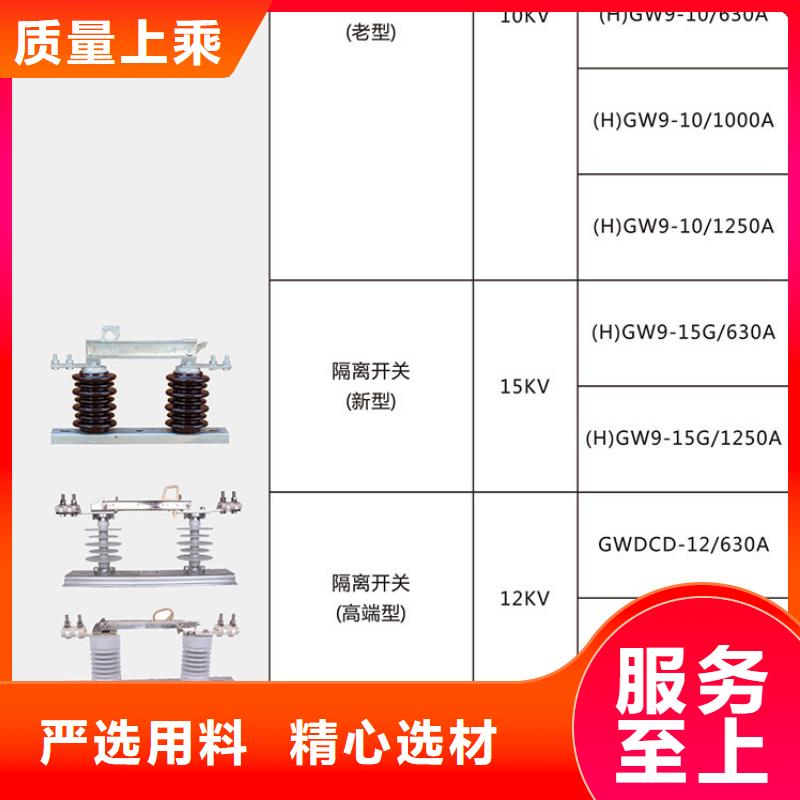 【隔离刀闸】10KV单级隔离开关HGW9-12/200A