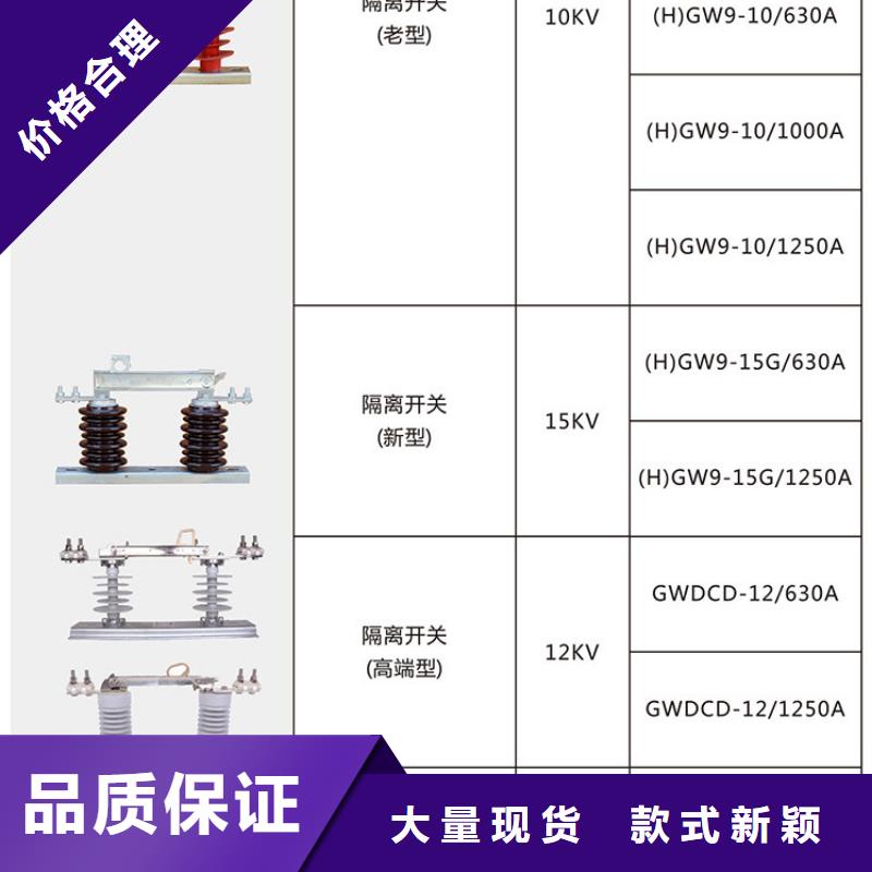 【GW9隔离开关】户外高压交流隔离开关：HGW9-10W/200出厂价格