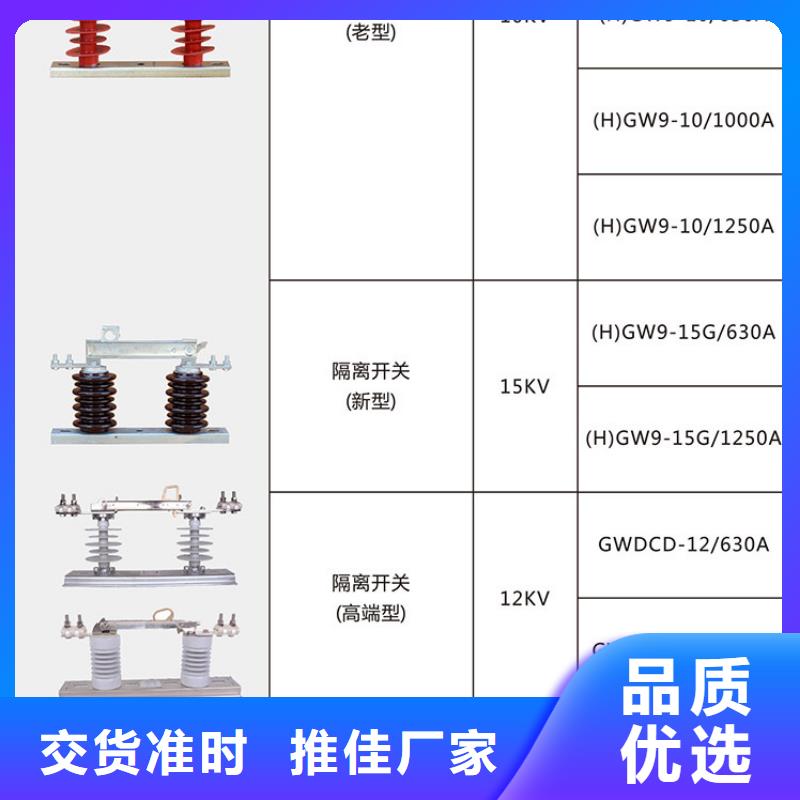 【隔离开关】HGW9-12KV/200A