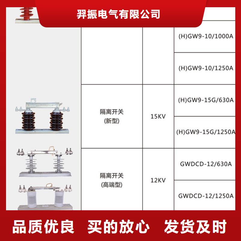 【羿振】高压隔离开关*HGW9-40.5KV/400A  型号齐全.