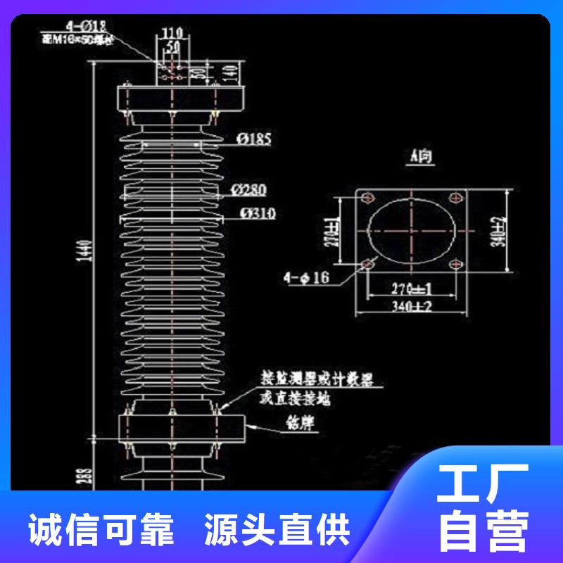 避雷器YH10WZ-100/260.