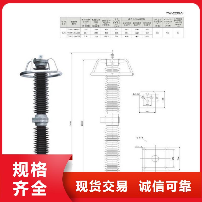 避雷器YH5WS5-10/30L【羿振电力】