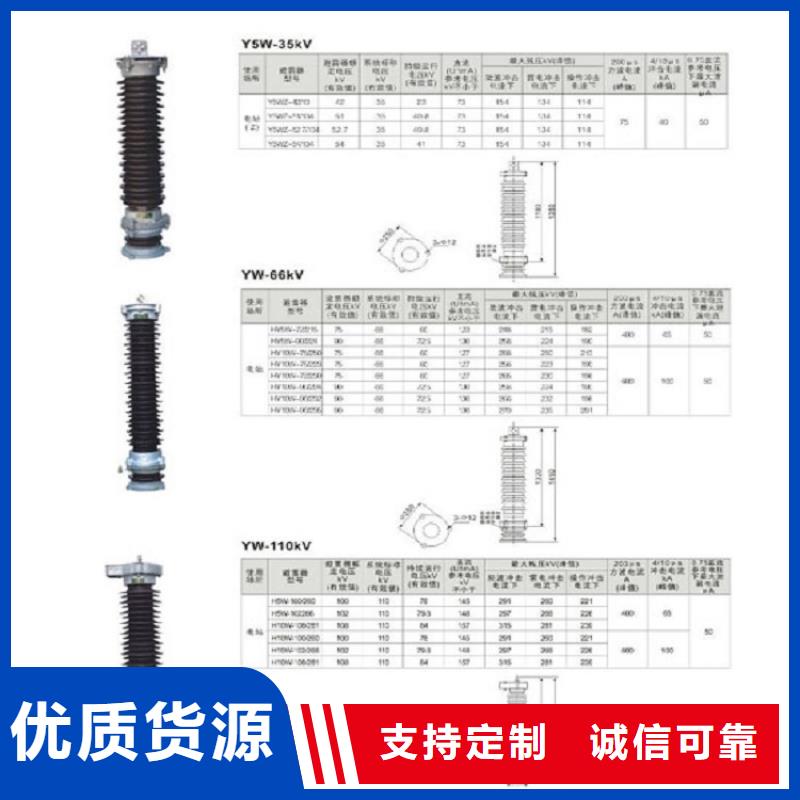 氧化锌避雷器YH10W5-200/520GY【上海羿振电力设备有限公司】
