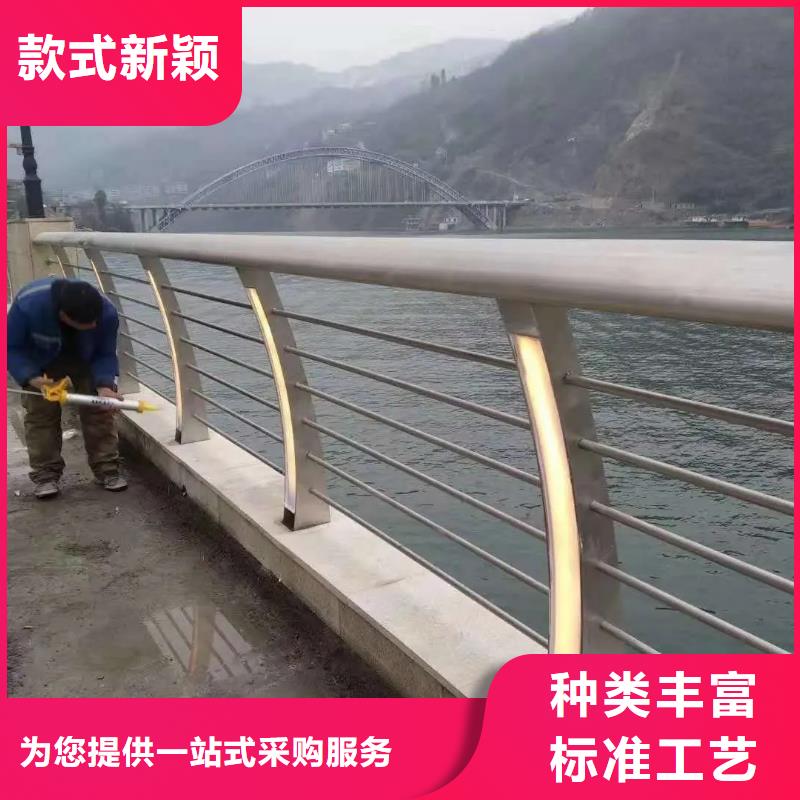 桥梁防撞护栏桥梁河道护栏厂家市场行情