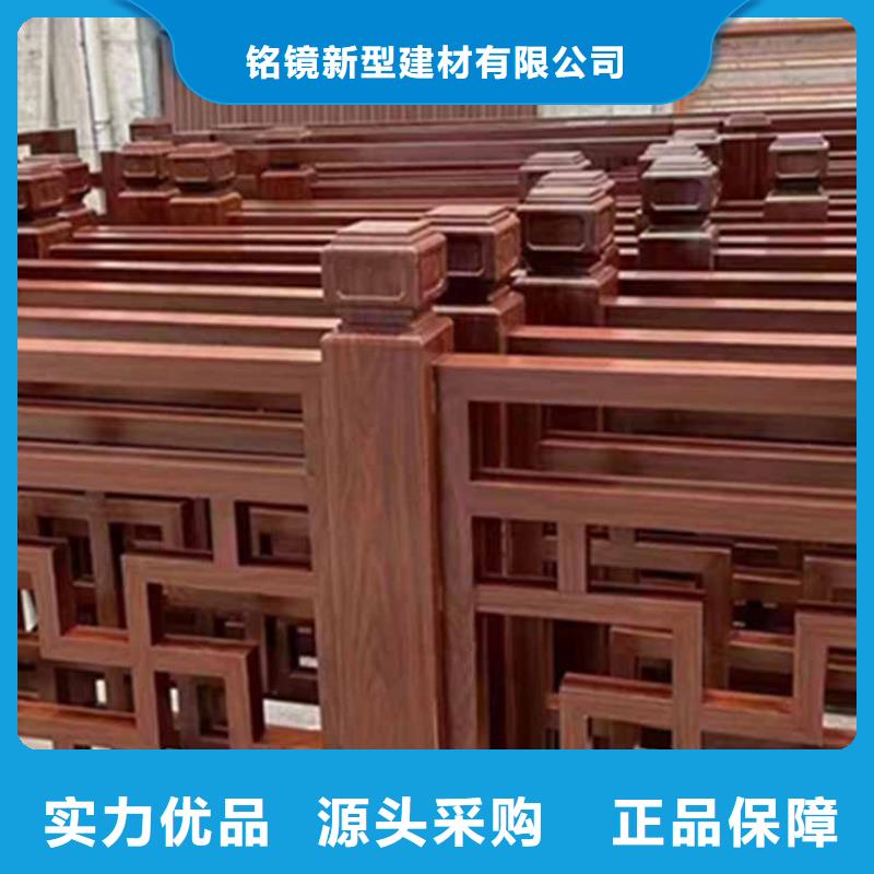 古建亭廊,铝代木古建敢与同行比价格