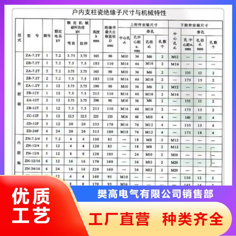 金华ZSW2-20/16绝缘子樊高电气