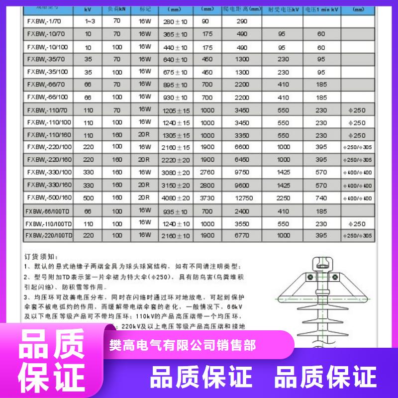 绝缘子_氧化锌避雷器厂家产地直销