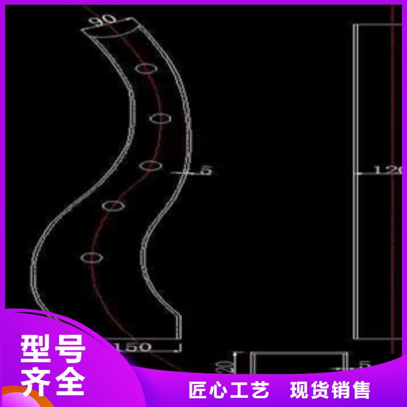 桥梁护栏立柱不锈钢碳塑钢复合管栏杆助您降低采购成本